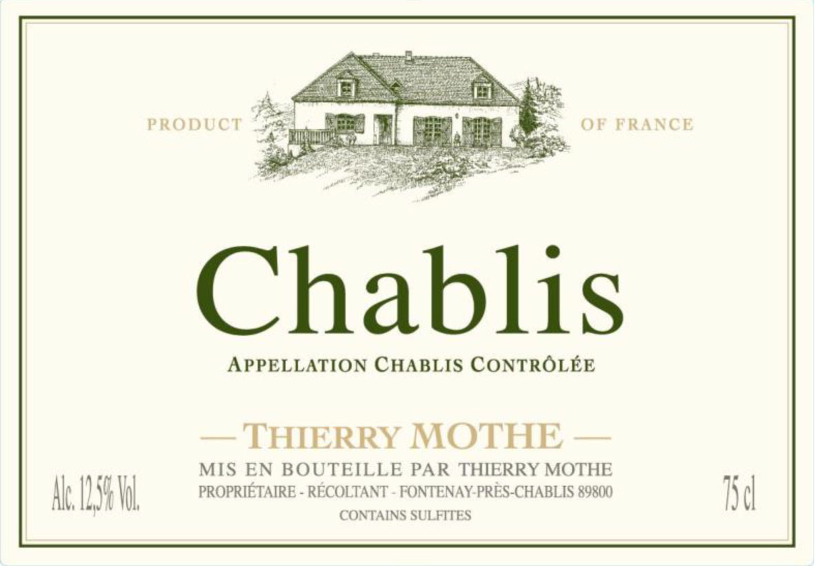 Domaine Thierry Mothe label