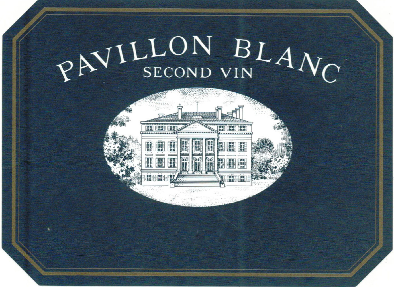 Pavillon Blanc - Second Vin label