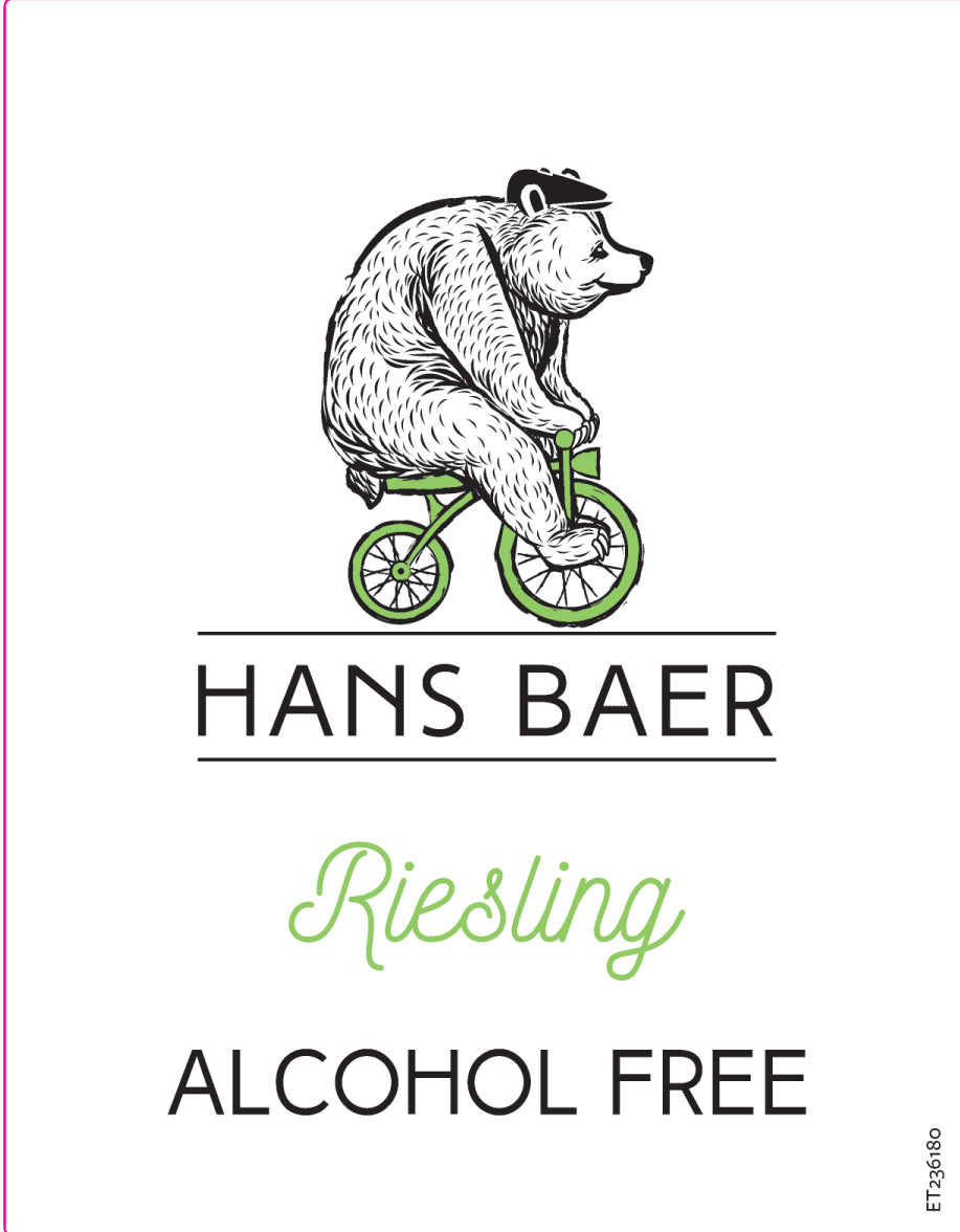 Hans Baer - Riesling label