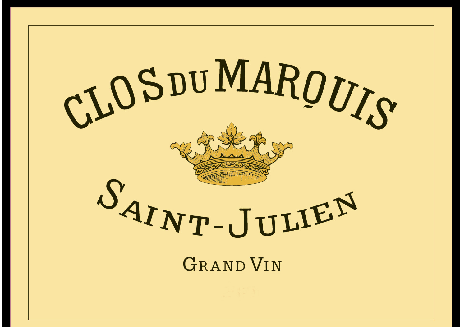 Clos du Marquis (Ch. Leoville Las Cases) label