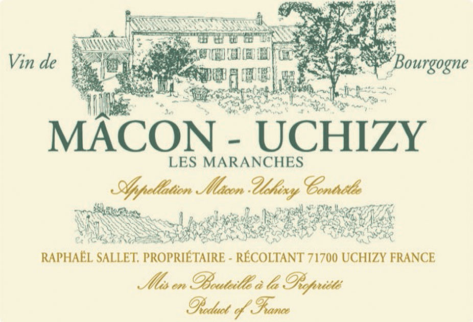 Domaine Sallet Macon-Uchizy - Les Maranches label