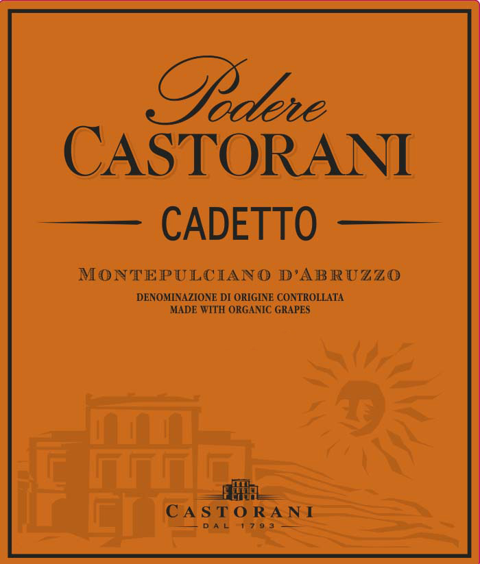 Podere Castorani - Cadetto label