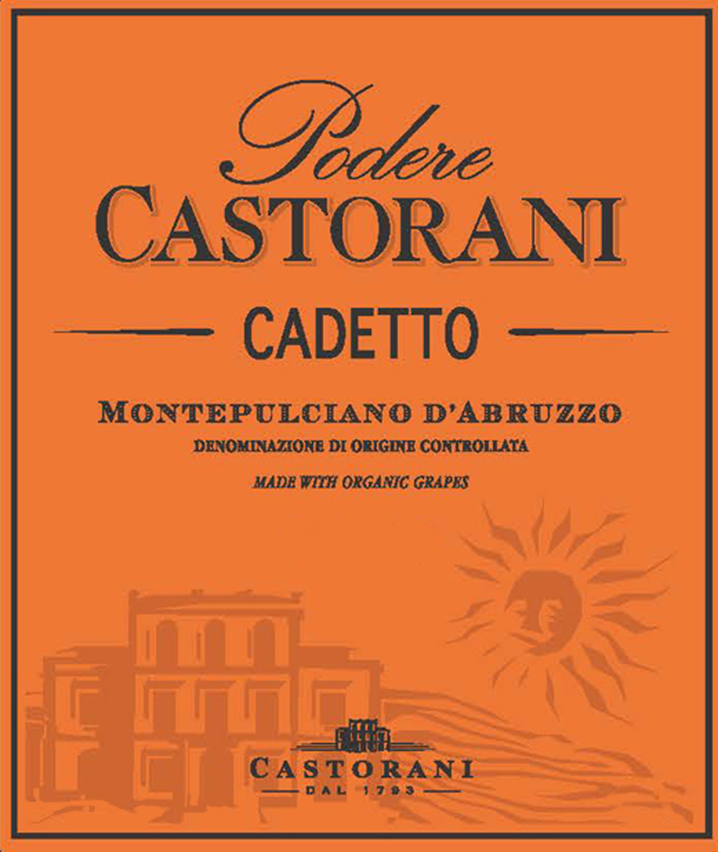 Podere Castorani - Cadetto label