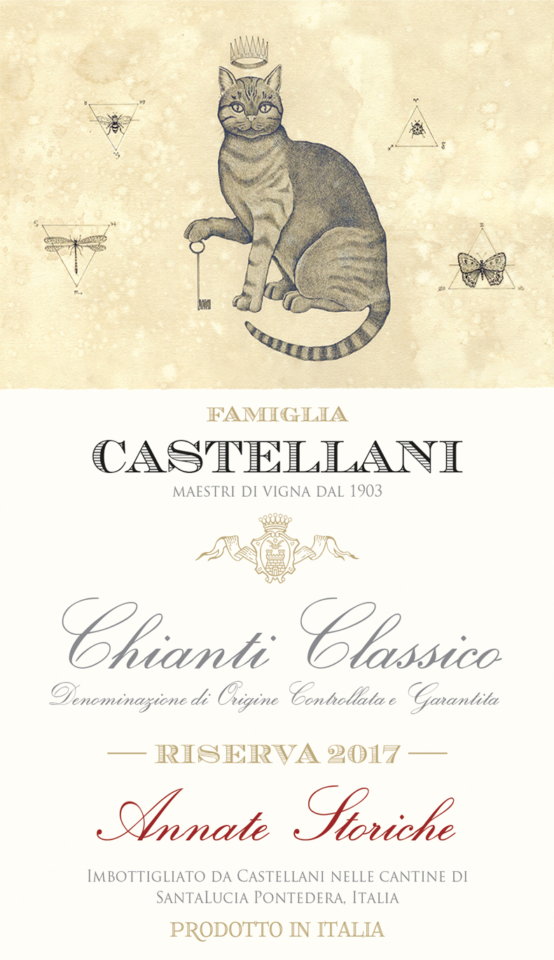 Famiglia Castellani - Chianti Classico Riserva - Annata Storiche label