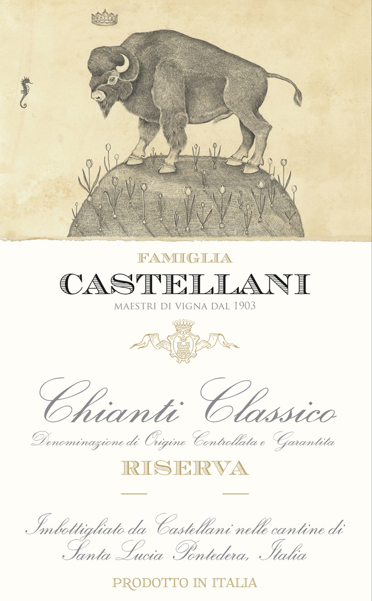 Famiglia Castellani - Chianti Classico Riserva - Annata Storiche label