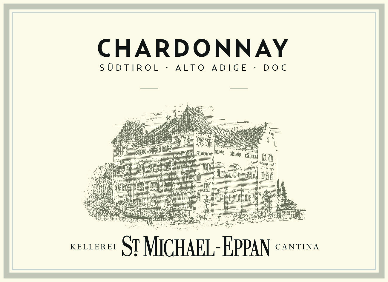 St.Michael Eppan - Chardonnay - Südtirol label