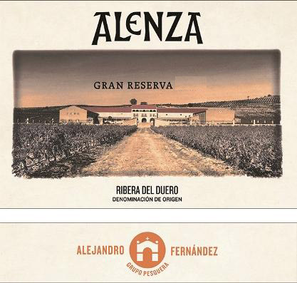 Familia Fernandez Rivera - Condado De Haza Alenza Gran Reserva label