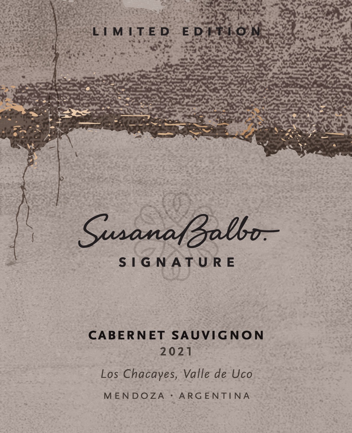 Susana Balbo Signature - Limited Edition - Cabernet Sauvignon label