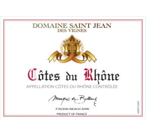 Domaine Saint Jean des Vignes label