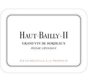 Haut Bailly II label