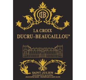 La Croix Ducru-Beaucaillou label