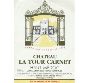 Chateau La Tour Carnet label