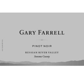 Gary Farrell - Pinot Noir RRV label