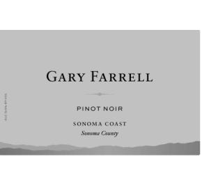 Gary Farrell - Pinot Noir Sonoma Coast label