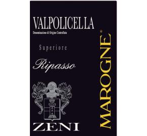 Zeni - Valpolicella Superiore Ripasso Marogne label